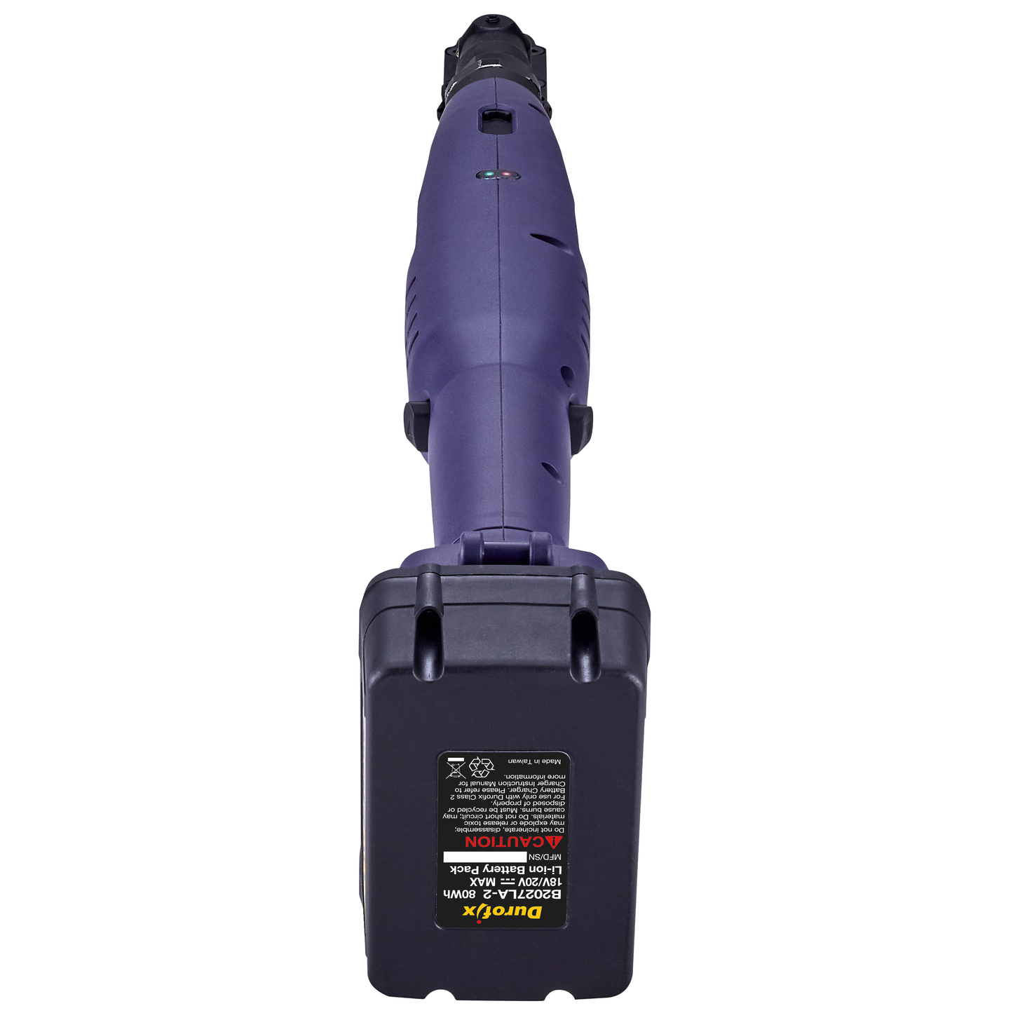 Durofix cordless impact driver on a white background
