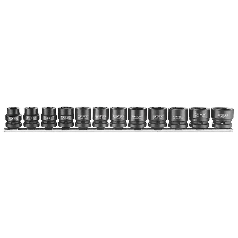 Teng Impact socket set on white background