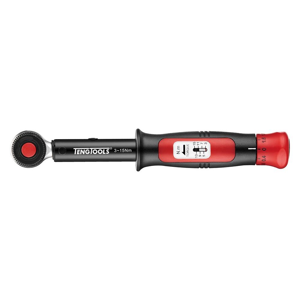 Teng torque wrench on white background