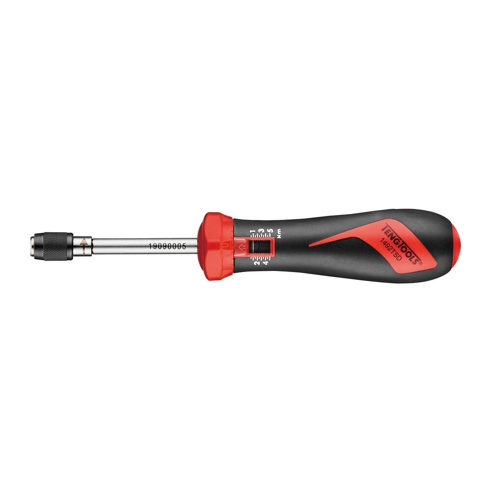 Teng Torque screwdriver on white background