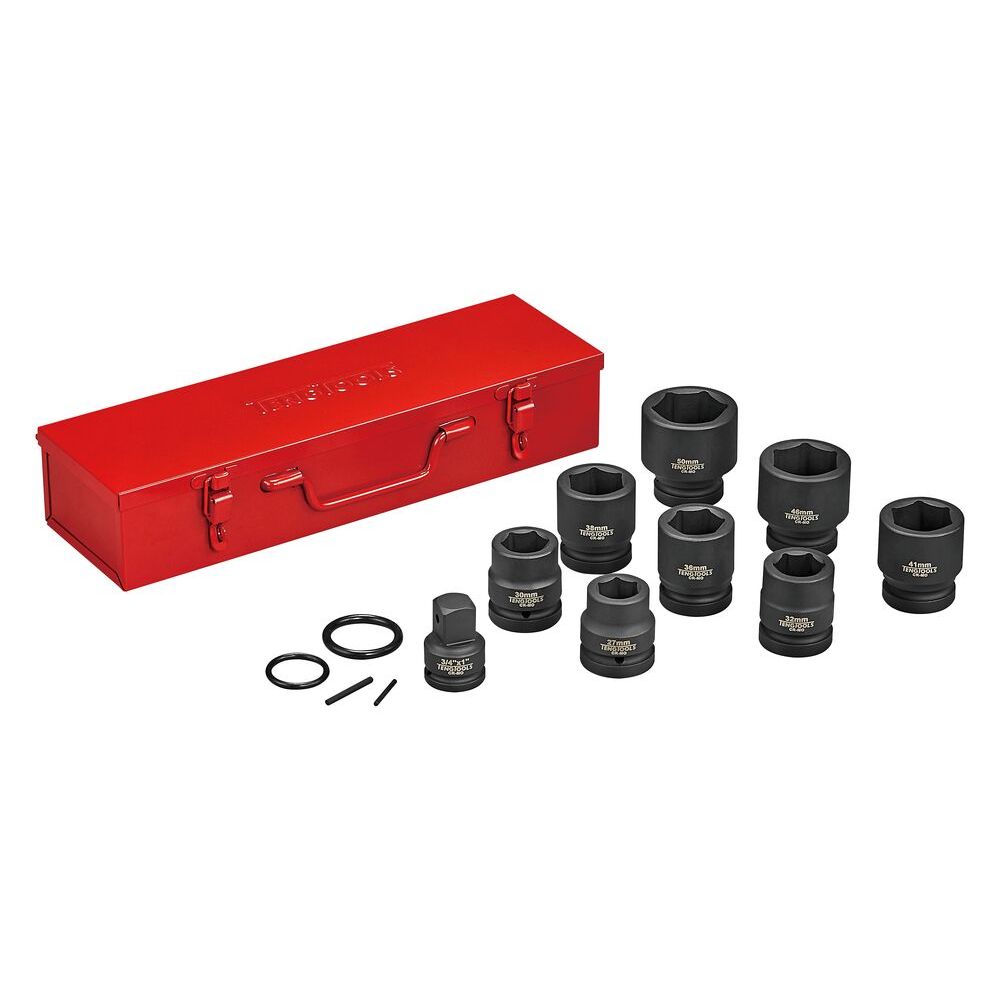 Teng Impact socket set on white background