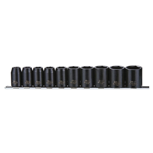 Teng Impact socket set on white background