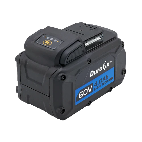60V Durofix battery pack on a white background