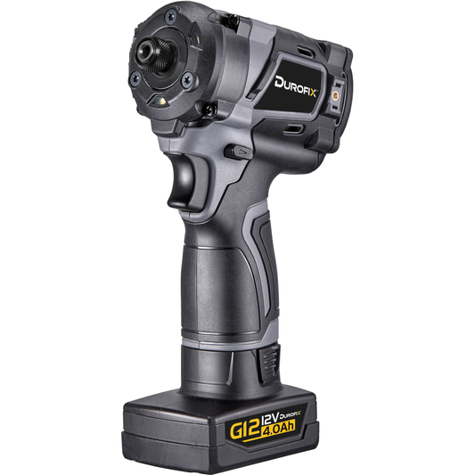 Impact driver on white background