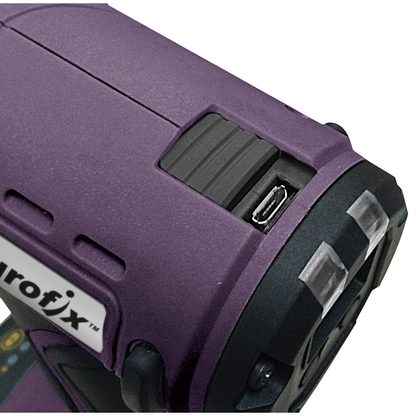 Close up Durofix cordless impact driver on a white background