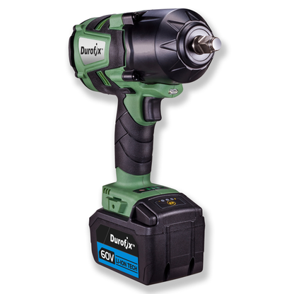 Durofix 60V 3/4" ETC Square Drive Jumbo Impact Wrench Bare Tool - RI60164A1-6T