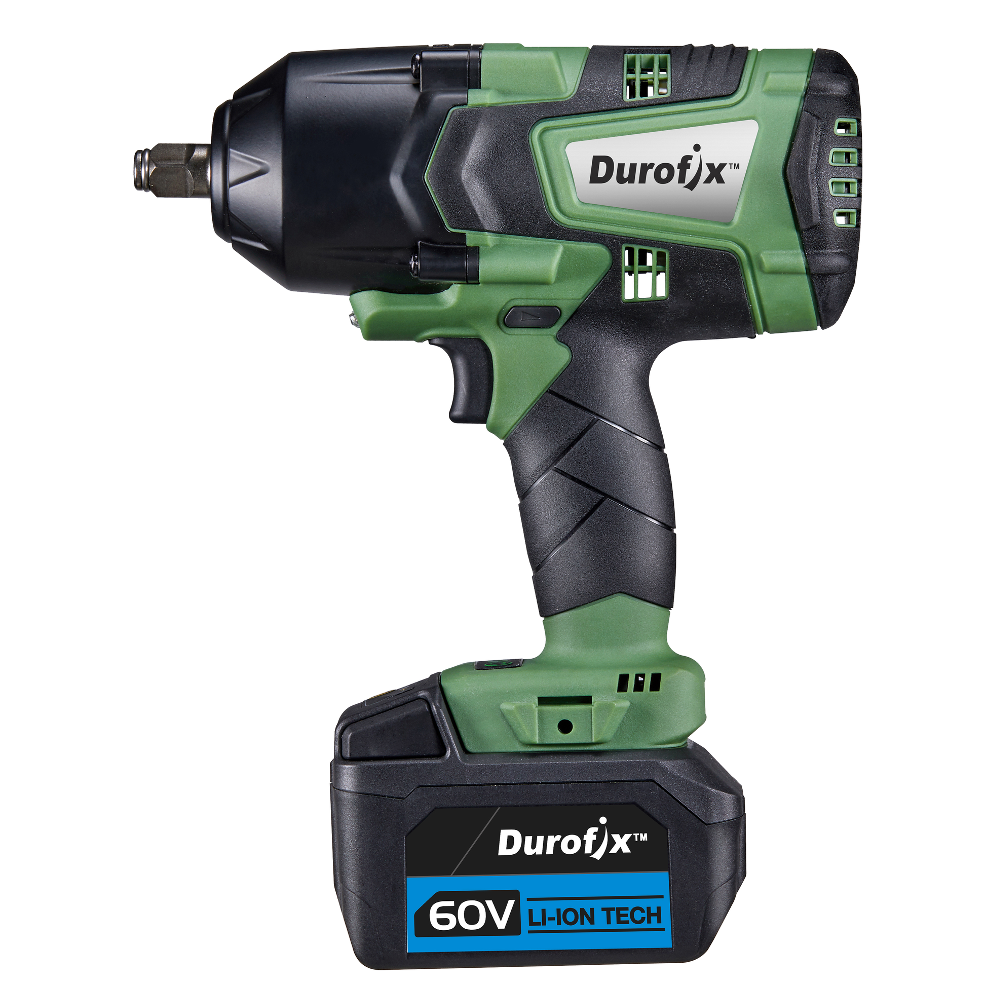 Impact driver on white background