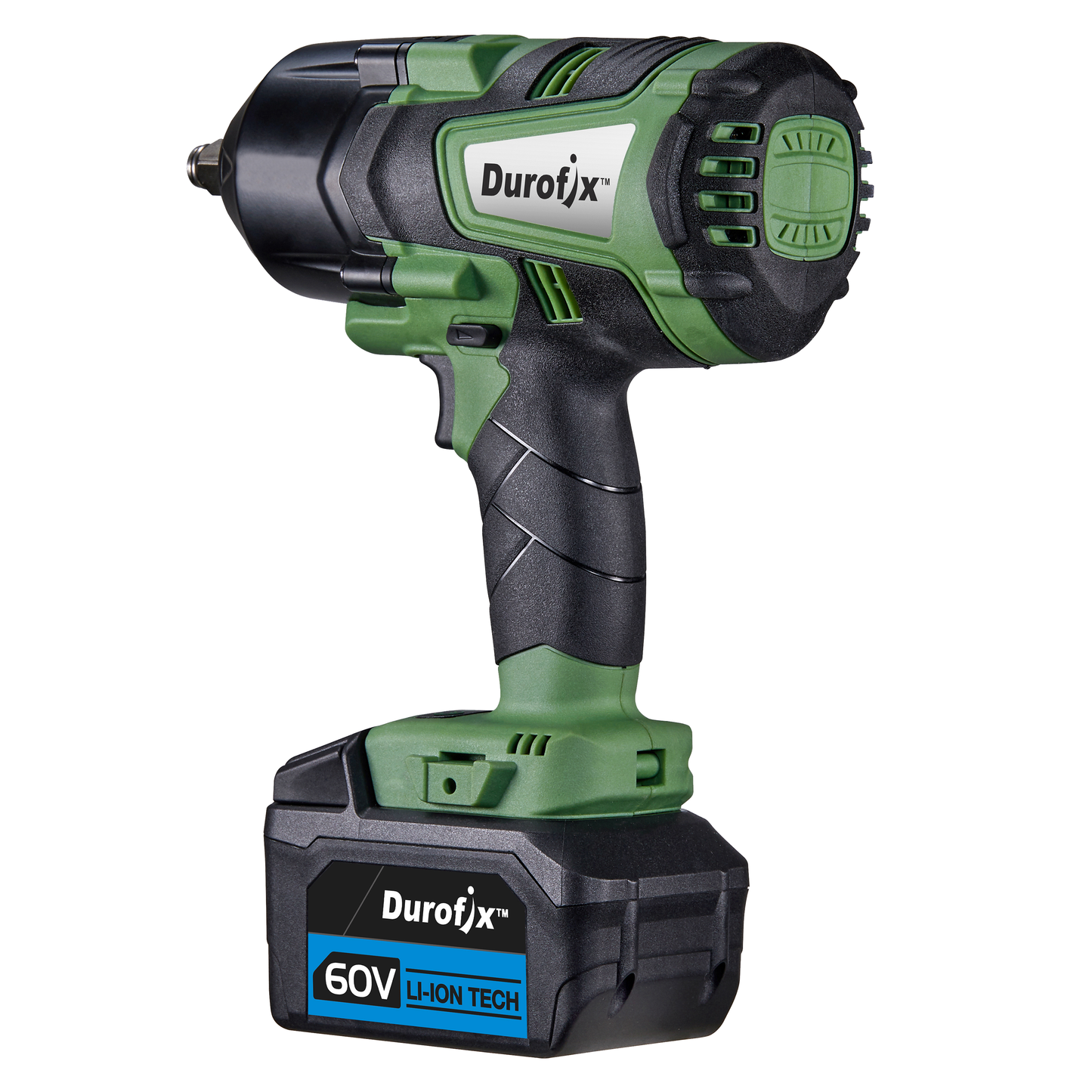 Durofix 60V 3/4" ETC Square Drive Jumbo Impact Wrench Bare Tool - RI60164A1-6T