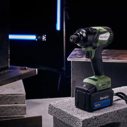 Impact driver on white background