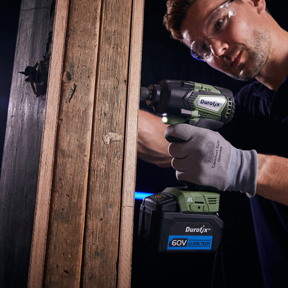 Impact driver on white background