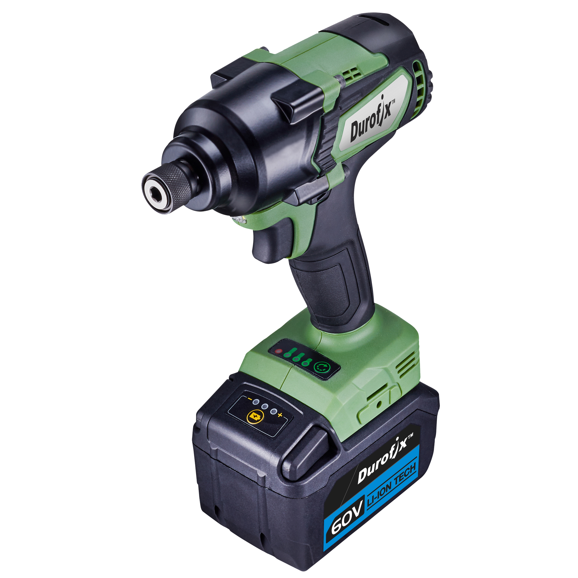 Impact driver on white background