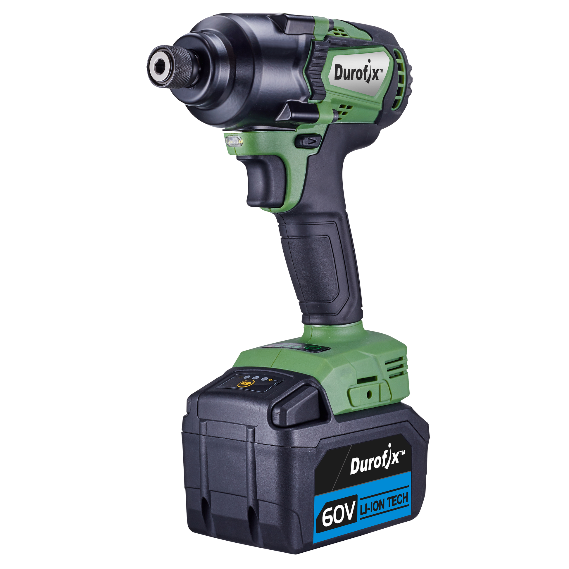 Impact driver on white background