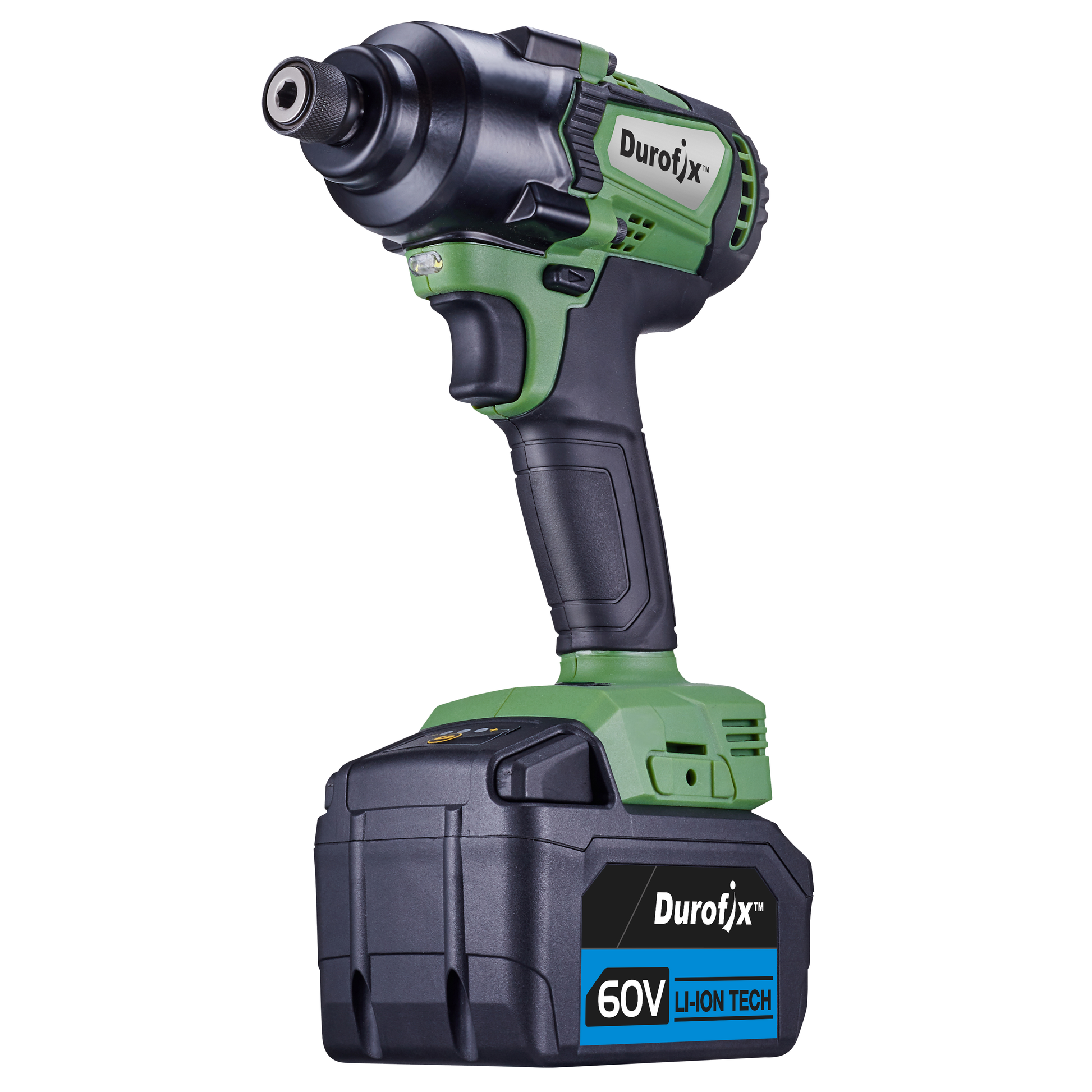 Impact driver on white background