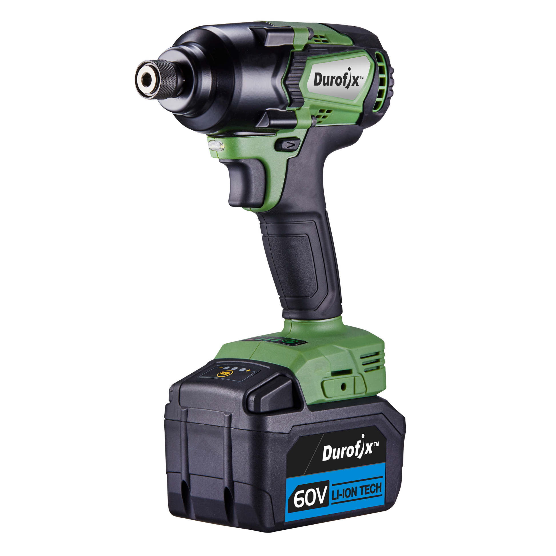Impact driver on white background