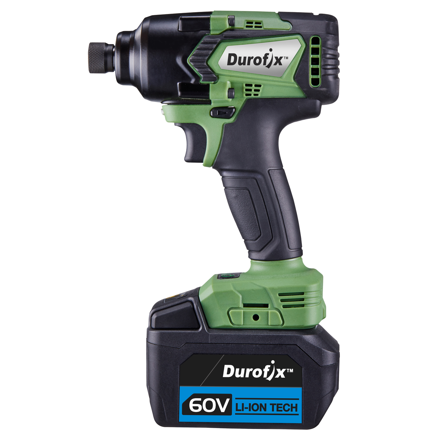 Impact driver on white background