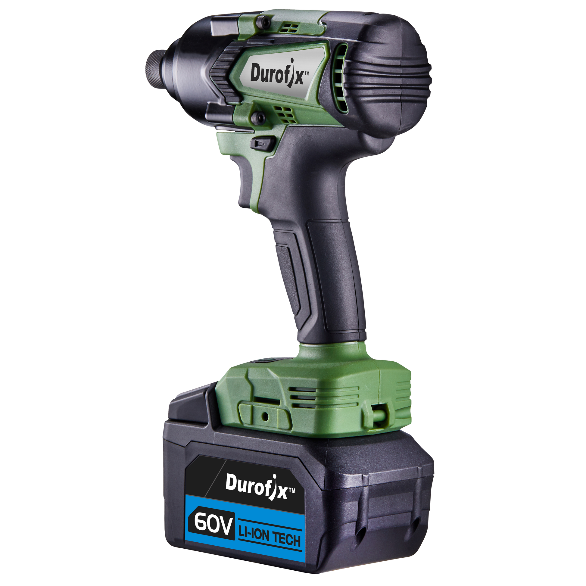 Impact driver on white background