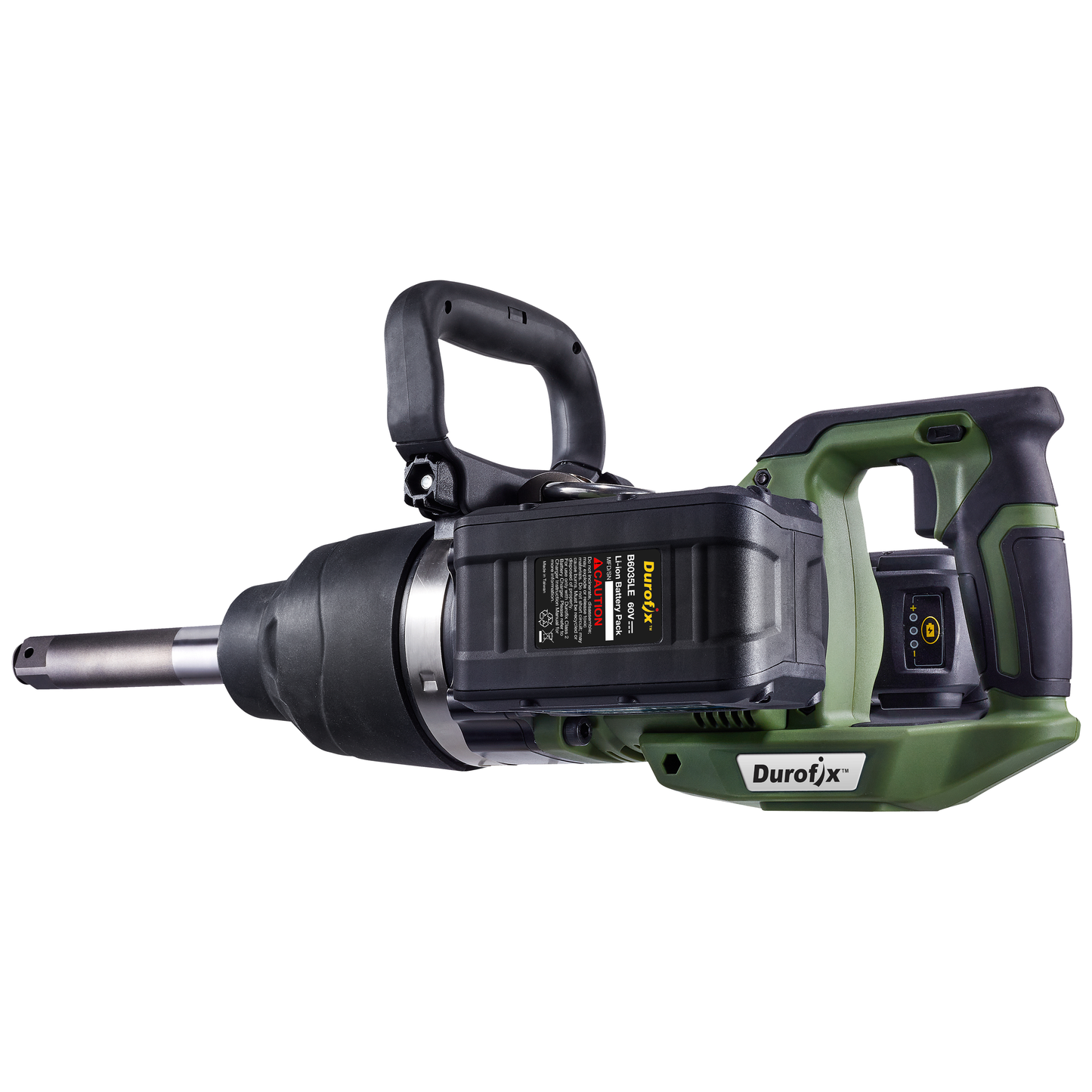 Durofix 60V  1" Super Jumbo Impact Wrench 6" Extended Anvil Bare Tool - RI60176ET