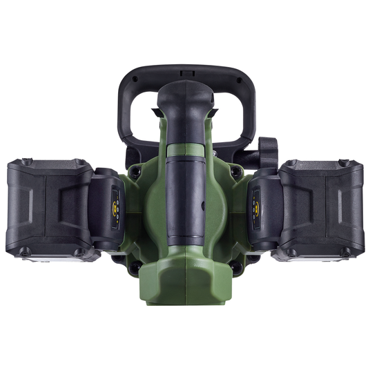 Durofix 60V 1" Square Drive Super Jumbo Impact Wrench 6" Extended Anvil complete with 4 x 2.5Ah Batteries, 2 x Chargers, Bare Tool & UK Adapter - RI60176E-PK