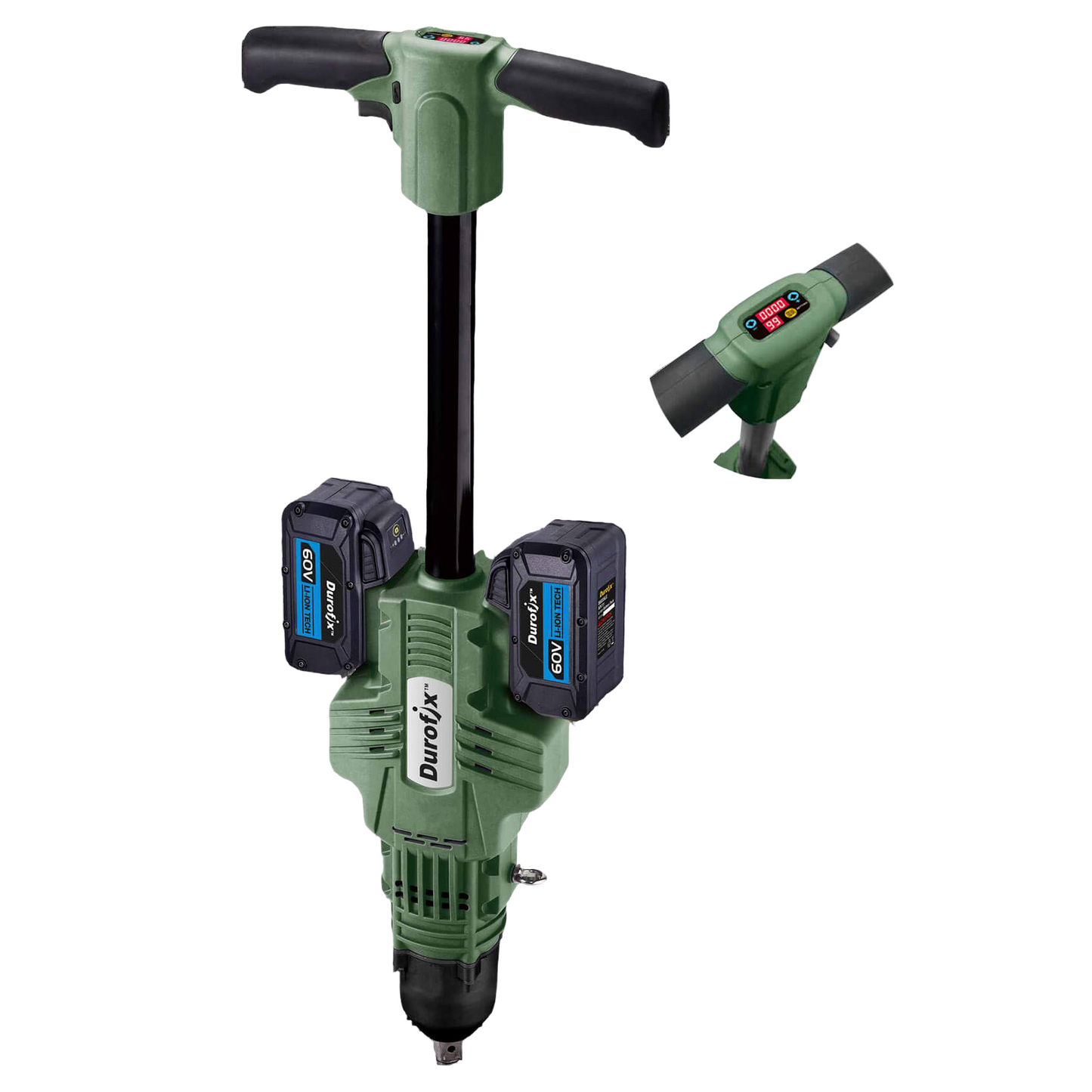 Impact driver on white background