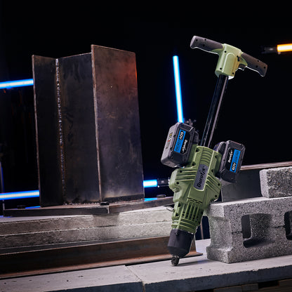 Impact driver on white background