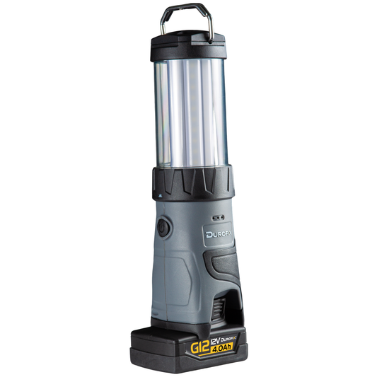 LED lantern with white background