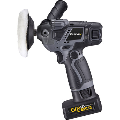 Rotary polisher on whit background