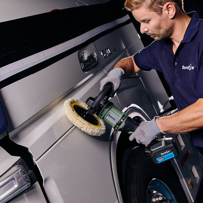 Angle polisher on white background