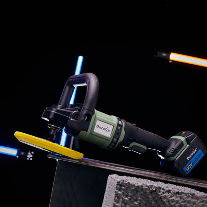 Angle polisher on white background