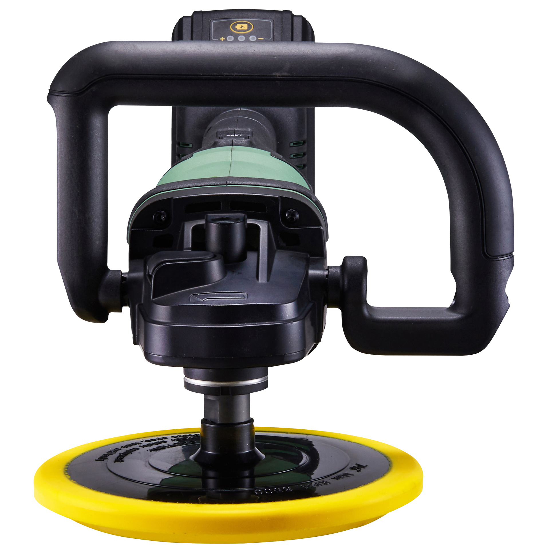 Angle polisher on white background