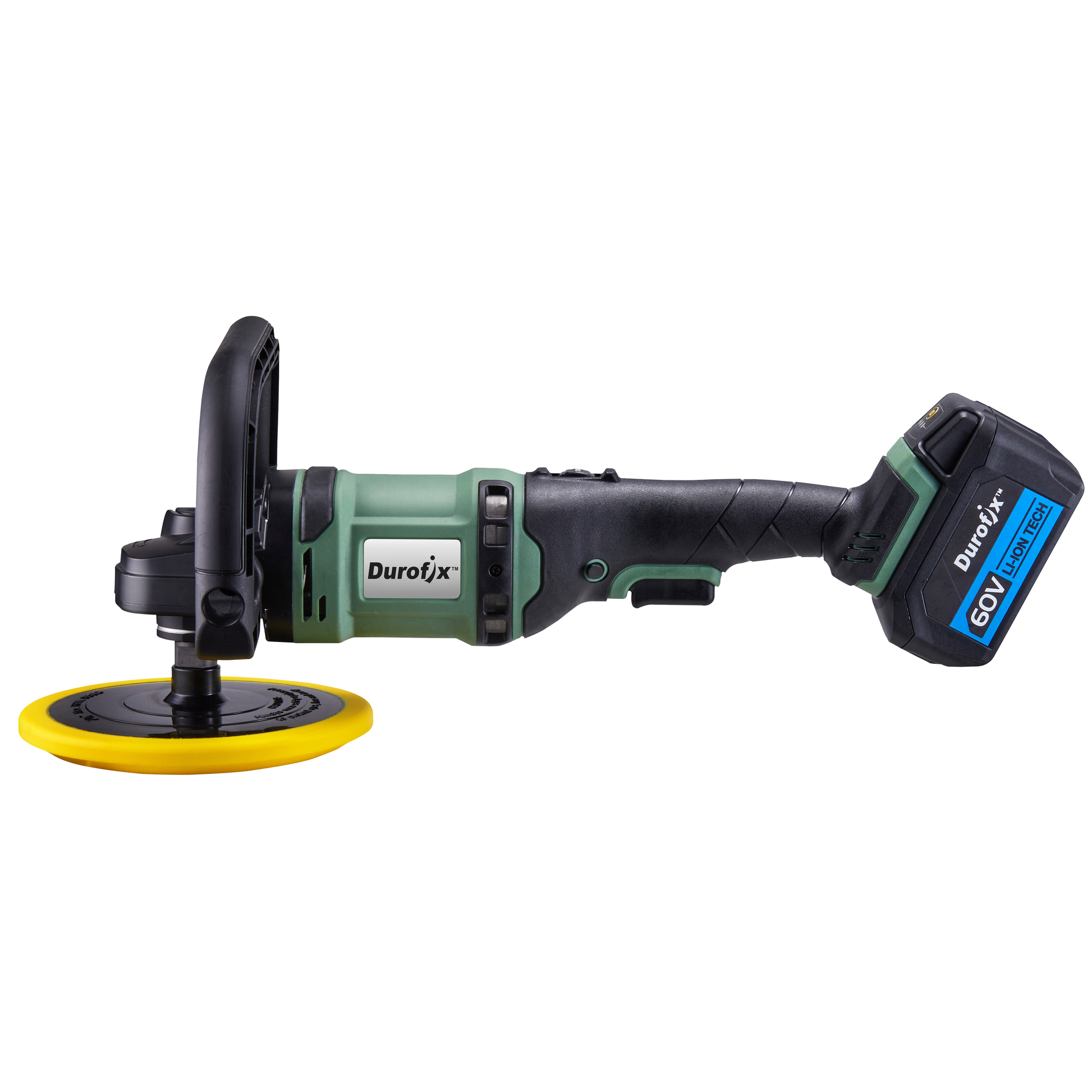 Angle polisher on white background