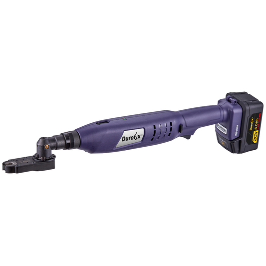 Durofix cordless impact driver on a white background