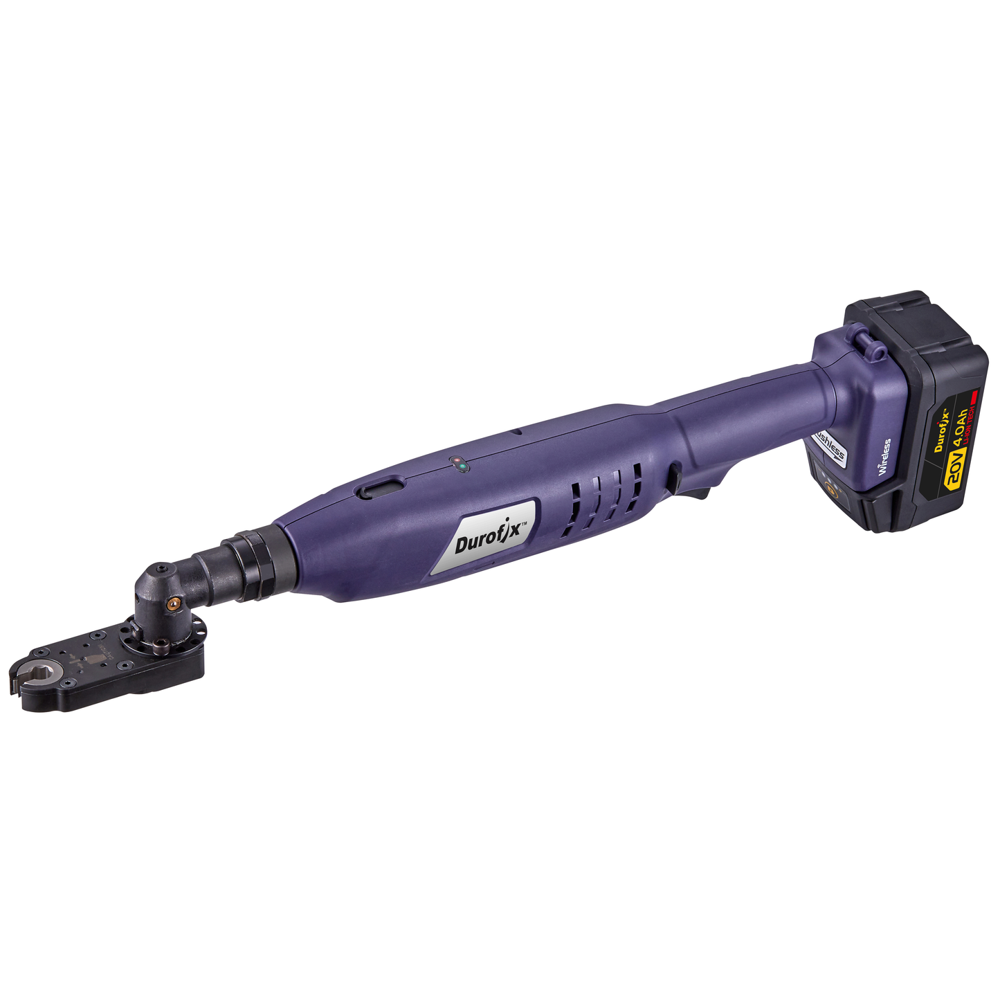 Durofix cordless impact driver on a white background