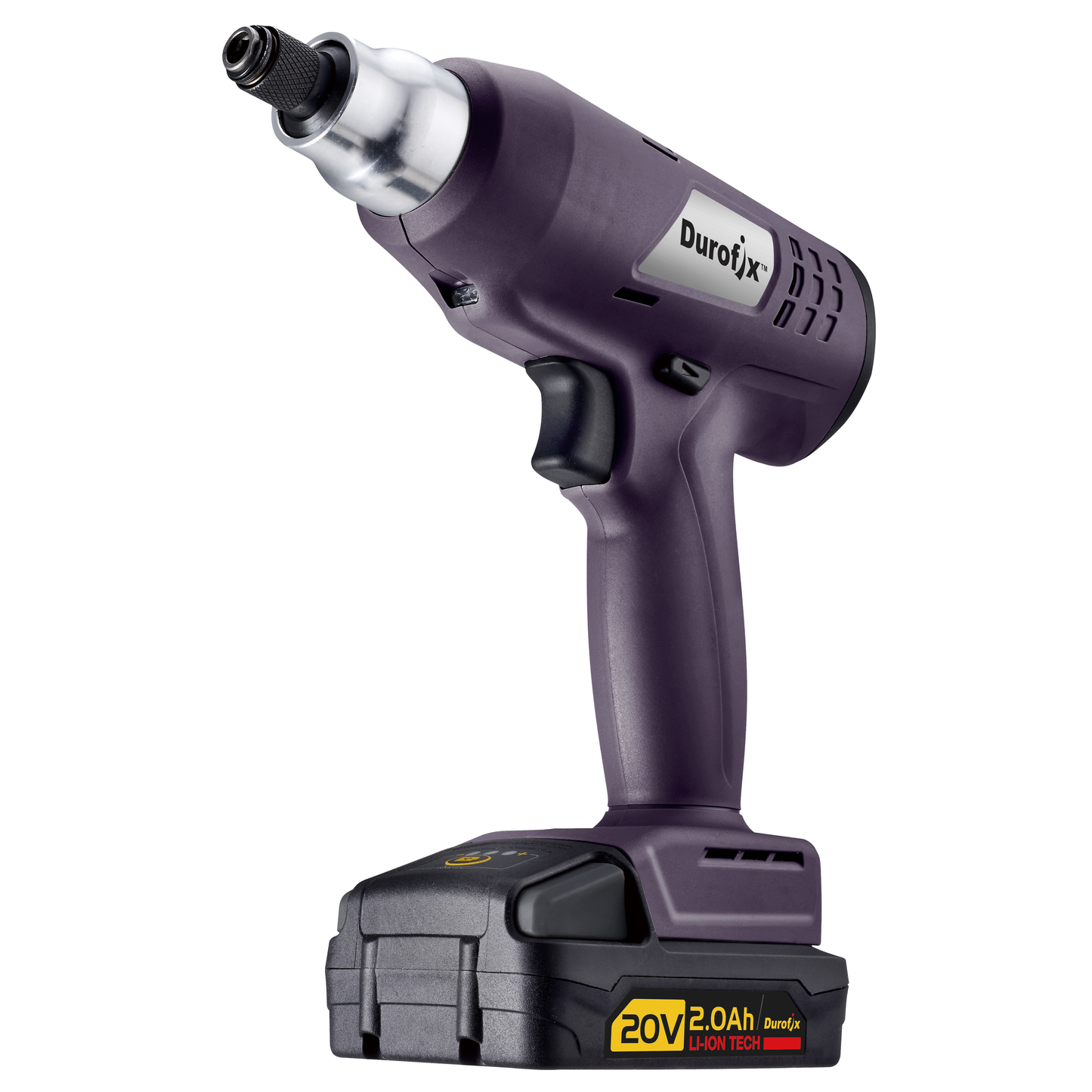 Durofix cordless impact driver on a white background