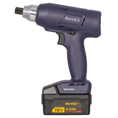 Durofix cordless impact driver on a white background