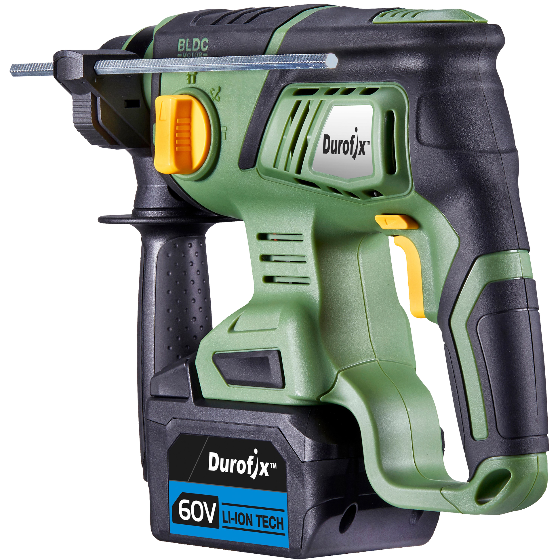 Hammer Drill on white background