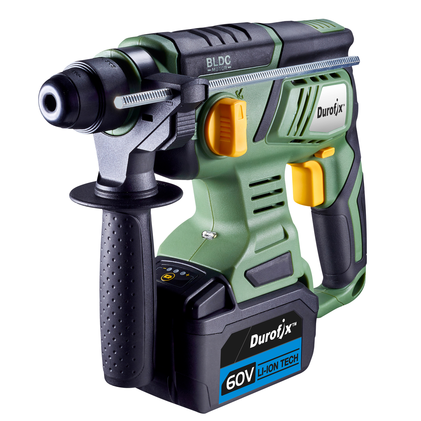 Hammer Drill on white background