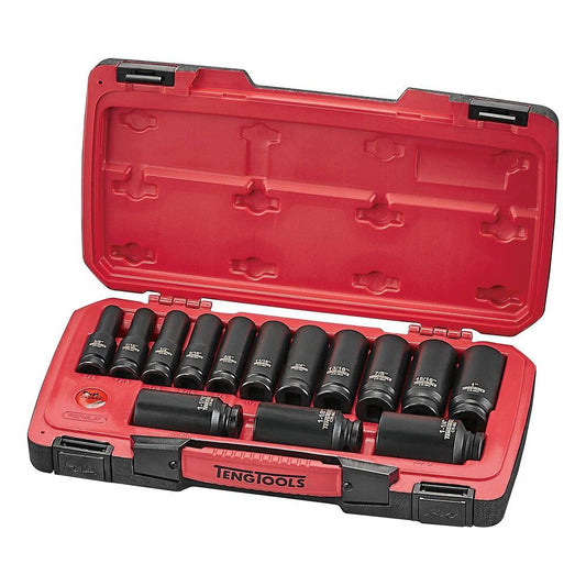 Teng Impact socket set on white background