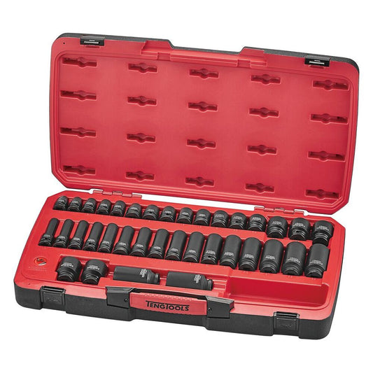 Teng Impact socket set on white background