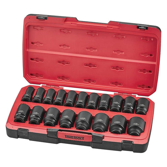 Teng Impact socket set on white background