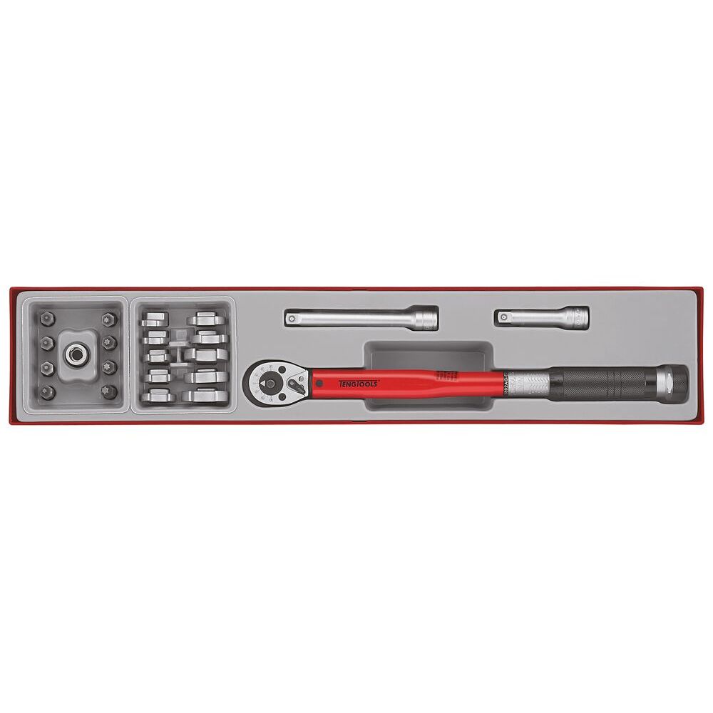 Teng Impact socket set on white background