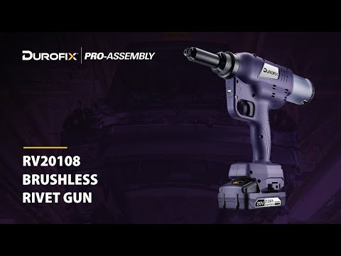 Durofix rivet tool on purple background